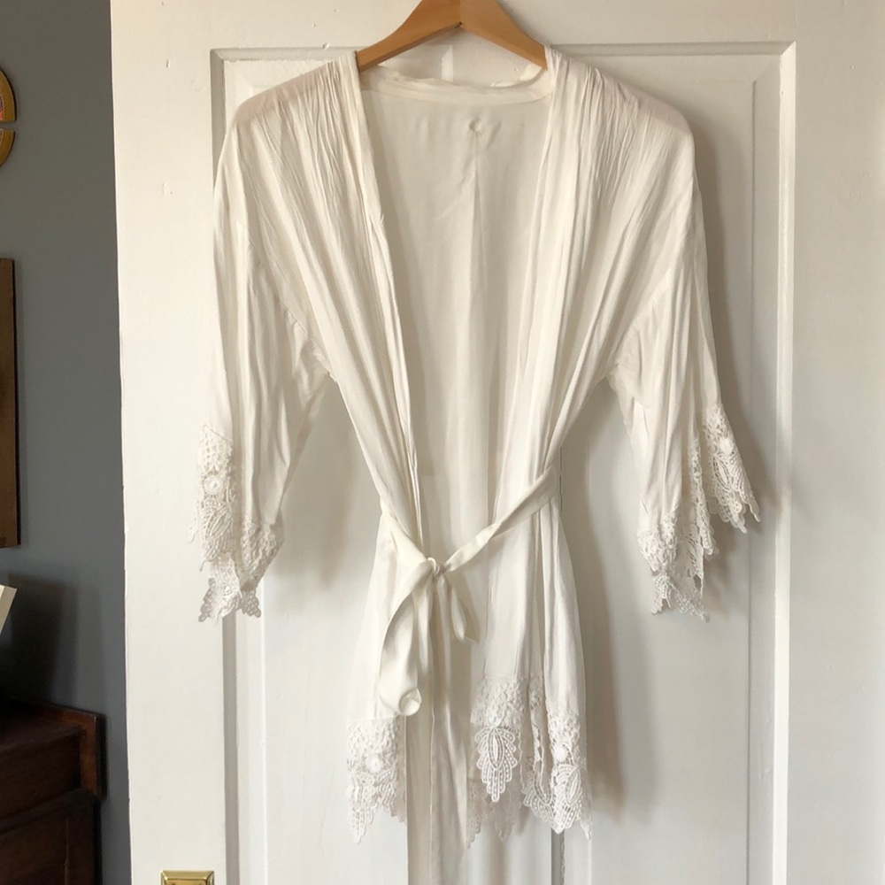 Bride’s robe